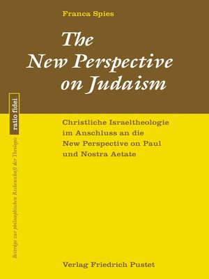 cover image of The New Perspective on Judaism